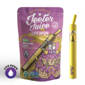 Jeeter Juice Live Resin Disposable Straw | Wedding Cake