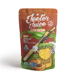 Jeeter Juice Live Resin Disposable Straw | Apricot Jelly