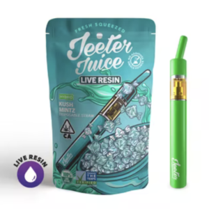 Jeeter Juice Live Resin Disposable Straw | Kush Mintz